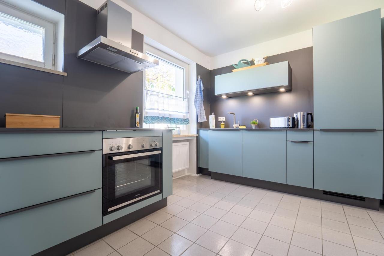 קלהיים Dreamcation - Ehemaliges Pfarrhaus, 3D-Tour, 4 Sz, Terrasse, Bbq, Kueche, Garten, 140Qm מראה חיצוני תמונה